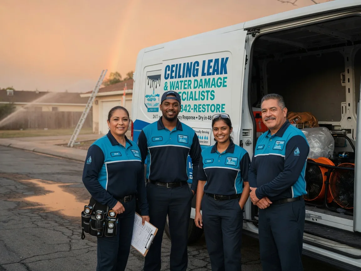 Ceiling Leak Cleanup company in Tiro, OH