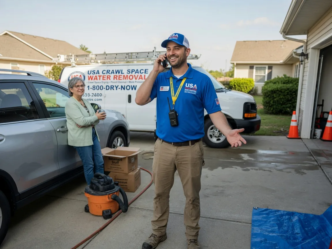 Crawl Space Water Removal Tiro, OH FAQs